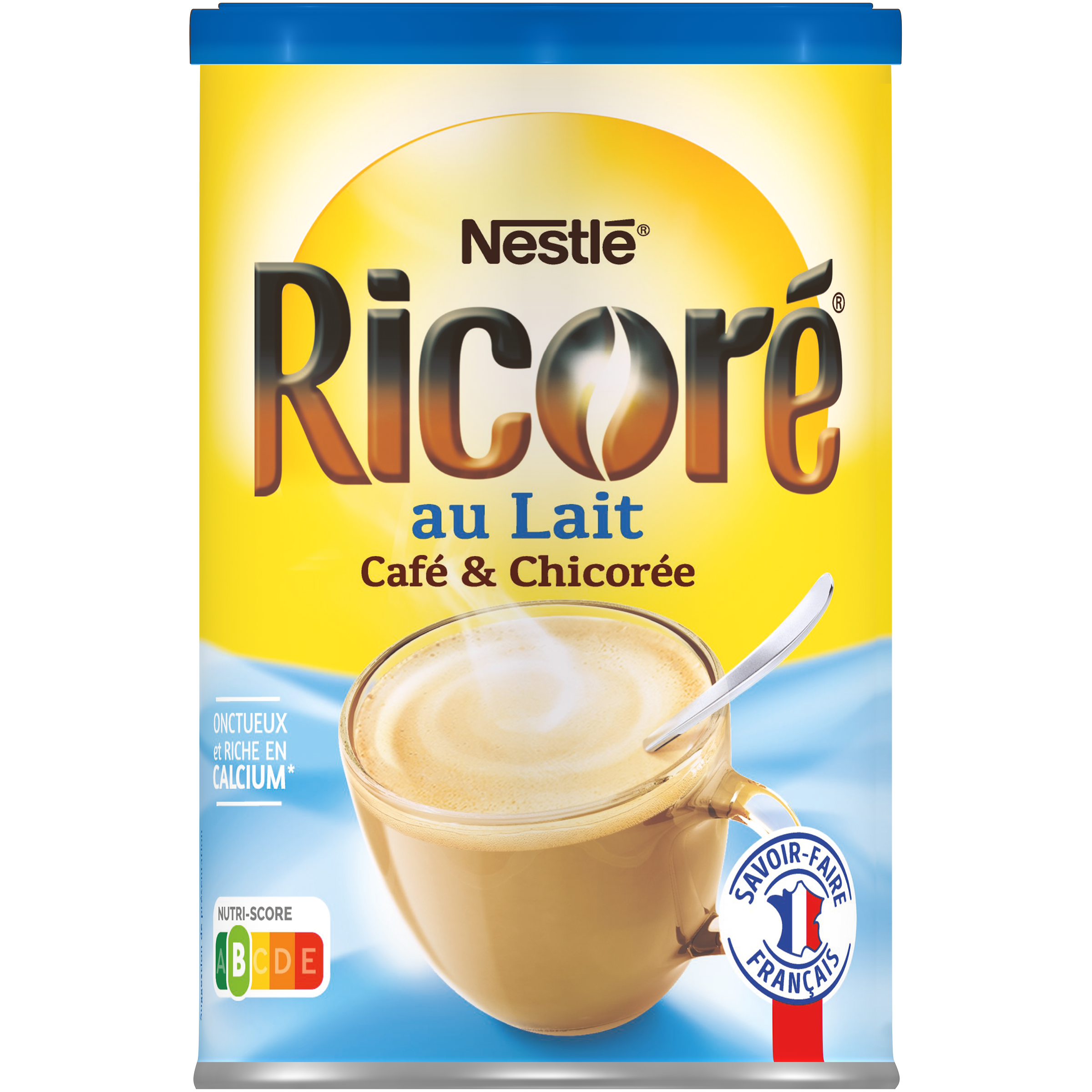 Nestle ricore au lait bonjour instant café avec du lait et