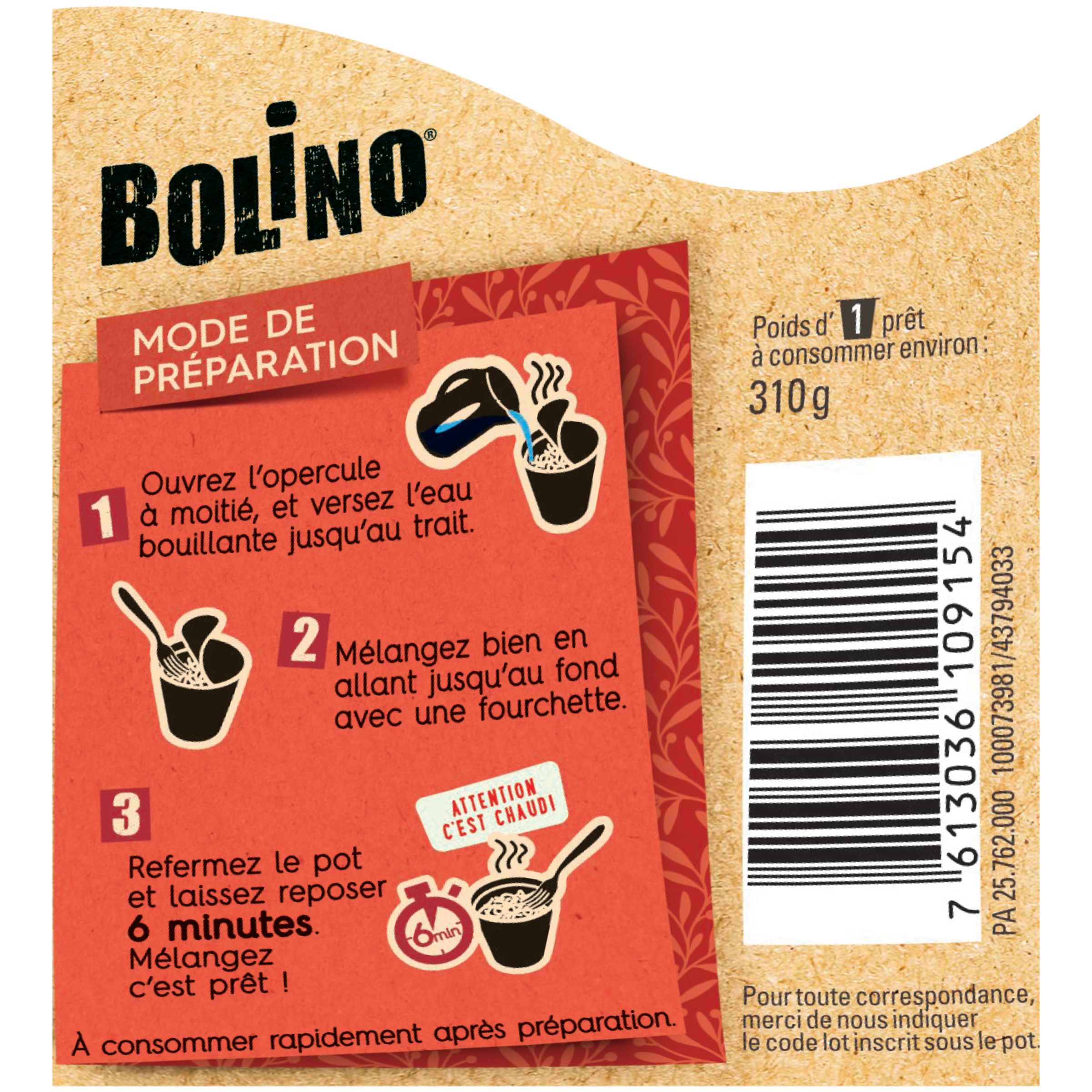 Bolino Orient - Maggi - 85 grammes
