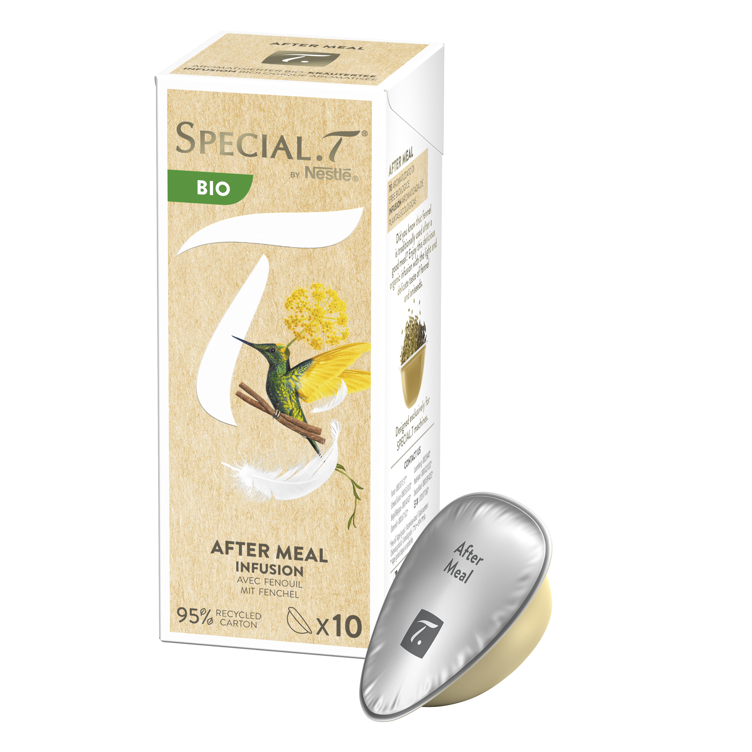 SPECIAL.T by NESTLE After Meal Infusion Tea Pack 10 capsules